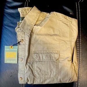 NWT Eddie Bauer sportsman shirt